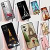 Paris Eiffel Tower Case For Realme C61 C75 C67 C55 C53 C51 C35 C21Y C25S GT 7 Pro 6 6T 10 11 12 13 14 Pro Plus