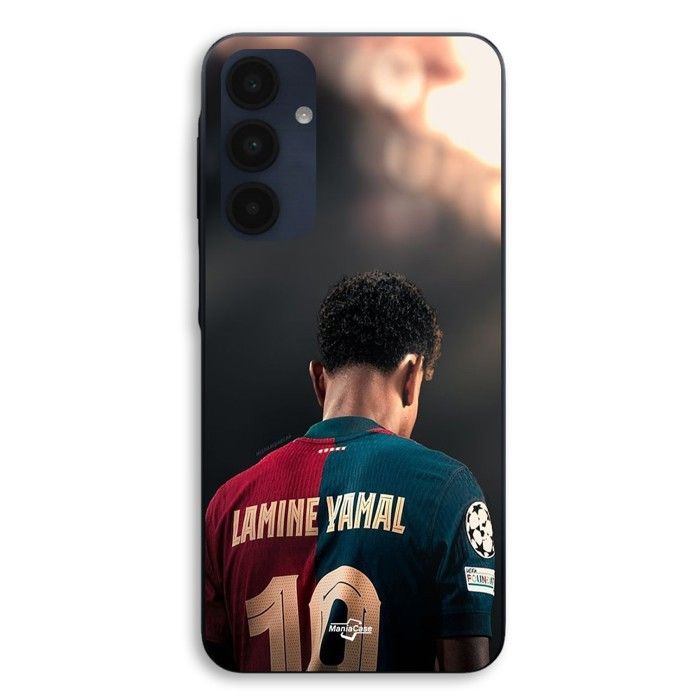 Coque de téléphone - MANIACASE - Samsung Galaxy A16 - Souple - Silicone TPU - FC Barcelone nero