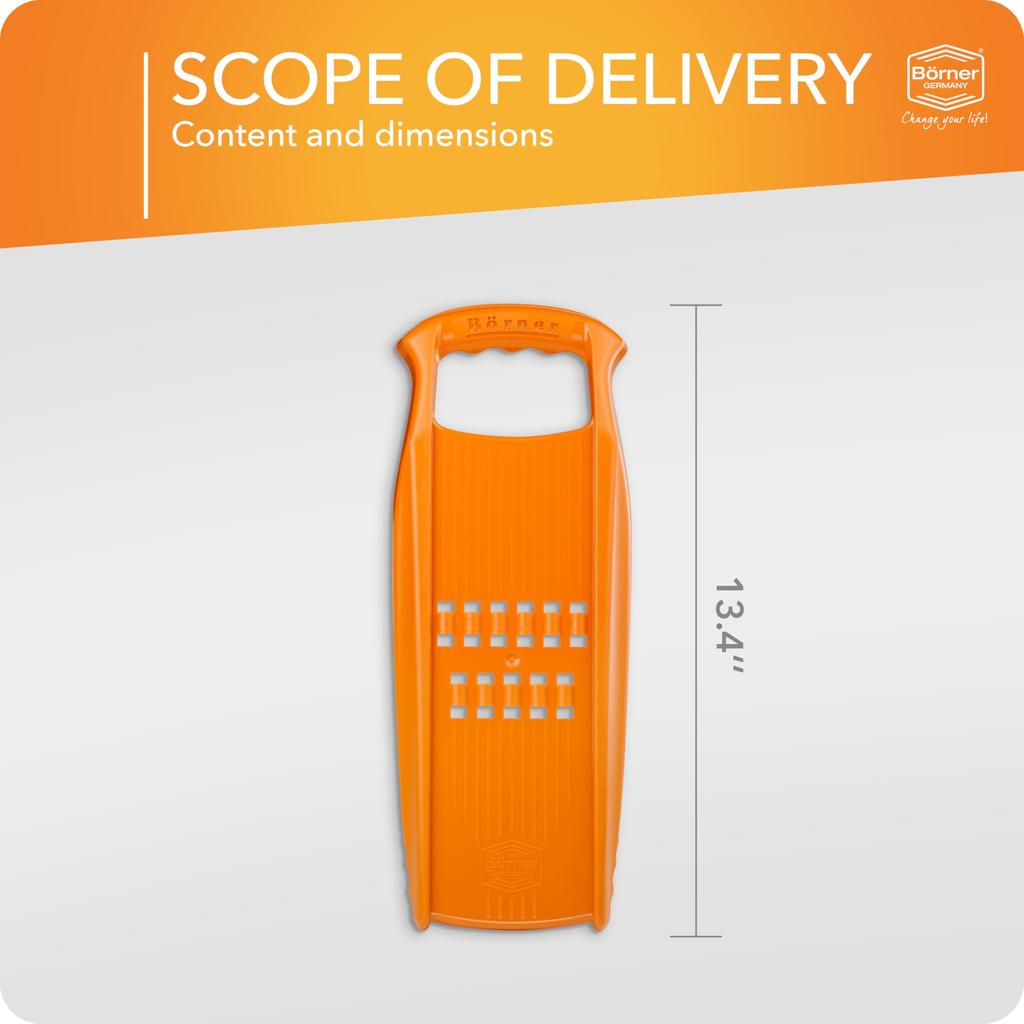 Berner PL Restis Slicer Sold directly from the official German (Orange) - manufacturer!
