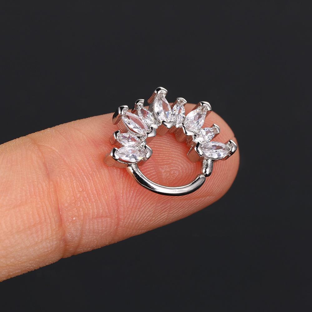 1 шт. Y2k Пирсинг Уха Хеликс Дайт Козелок Кольца Серьги для Женщин Девушек Золотой Цвет Цирконий Хрящ Серьга Девичий Новые Украшения