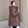 New women's winter cotton-padded clothes women's thickened medium and long cotton-padded jackets loose cotton-padded jackets