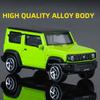 SCCF4 1:52 Suzuki Jimny Model Toy Cars Alloy Diecast Miniature Vehicles Slide Forward Exquisite Interior Shock Absorption Kids Gifts