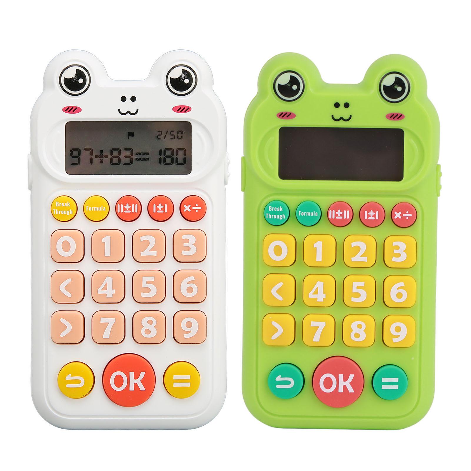 

Детская игрушка для устной арифметики, четкие голосовые подсказки, ЖК-экран, портативная игрушка для арифметических упражнений для Enterta