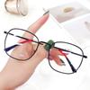 Fashion unisex square Plain glasses for men women Metal frame glasses for party eyeglasses Gentle Black Edging frame
