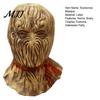 Flexible Horror Masque Scarecrow Halloween Latex Adult Full Head Cosplay Scary Costume for Party Masquerade