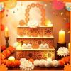 Wooden Day of Dead Ofrenda Box DIY Ornaments Mexican Fiesta Party Decor Home Kitchen Decor Flower Mexican Dead Shadow Box