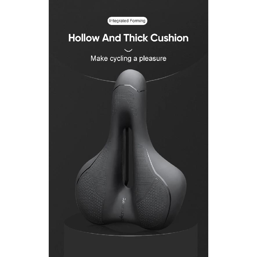 Bicycle Hollow Seat Cushion Soft High Elasticity Durable MTB Road Bike Cushion Breathable Anti-slip Seat Cycling Accessories