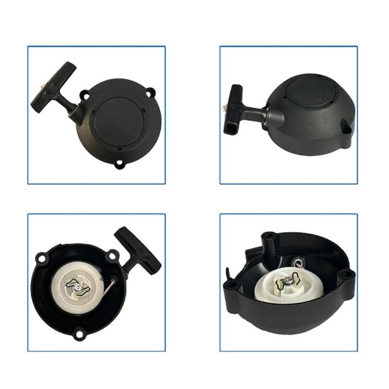 Rapid Activation ABS Nylon Pulley Recoil Starter Assembly For BR550 BR600 Backpack Blower Outdoor Power Devices