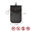 2/4Pcs Card Car Keys Case FOB Signal Blocker Bag RFID Shielding Key Credit Card Bags Organizer for Privacy Protection