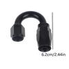 180 Degree AN4 AN6 AN8 AN10 Hose End Fitting Swivel Adapter High Strength Oil Cooler Connector for Workshop