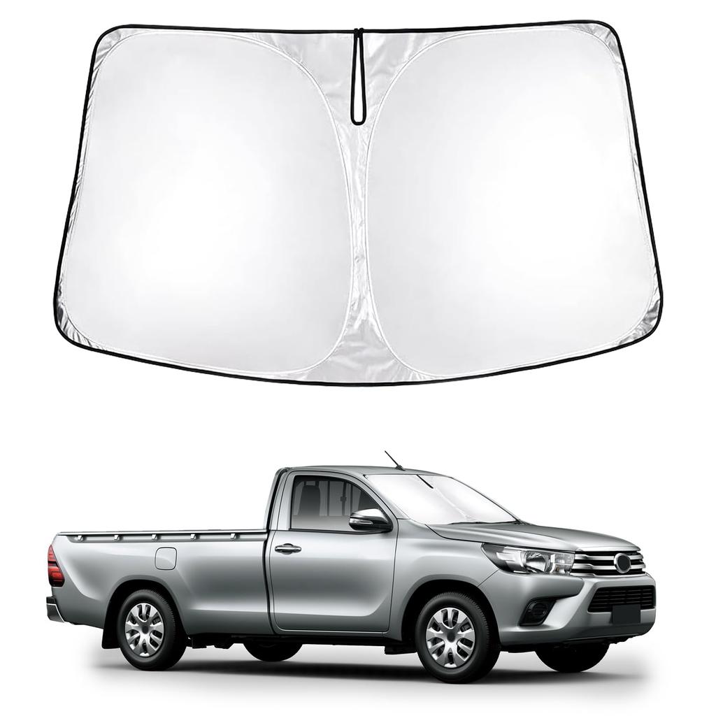 Hilux Gun125 Type Windshield Sun Shade HILUX GUN125 Front Sun Shade Shade Curtain Multi
