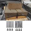 Sicheres Ladungsnetz LKW-Netz, Bett-Organizer Dehnbares Elastisches Netz Gepäckhalter mit 4 Haken für Pick-up-Ladefläche, SUV-Kofferraum Fahrzeugsicherung