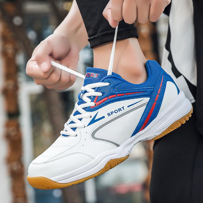 Wear-resistant new non-slip table tennis shoes breathable student tennis shoes men's and women's professional badminton shoes volleyball shoes