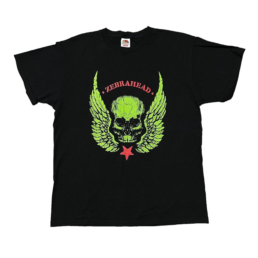 Zebrahead Shirt Large Black Tour Concert Punk Band Tee Blink 182 Green Day HIM XXXXL