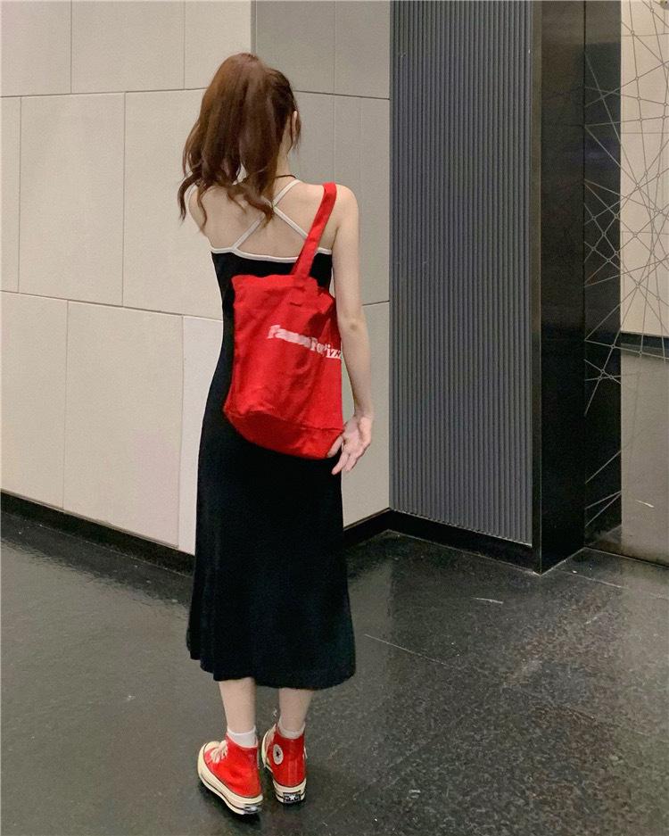 Women's Striped Knit Camisole Dress - Summer Slim Fit, Sweet & Spicy Style, Pure Desire Hot Girl Look