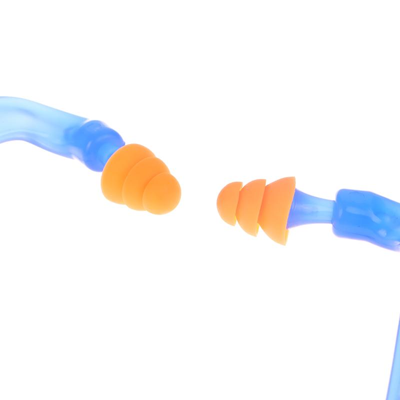 Soft Silicone Head-Mounted Earplugs Protector Anti-Noise Earmuff For Water Sports Swimming Sleeping Noise Reduction Ear Plugs
