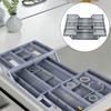 2/3 Tier Foldable Drawer Organizer Multi Level Storage Tray Adjustable Divider Versatile Expandable Drawer Jewelry Organizer