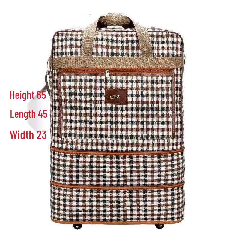 OEING Large Capacity Foldable Rolling Storage Bag