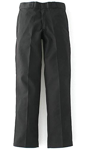Dickies Official 874 Work Pants (33 Waist, 30 Length, Black) [Parallel Import]