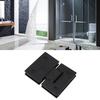 Glass Shower Door Hinges 180 Degree Stainless Steel Heavy Duty Glass Door Hinges for 5/16-1/2in 8mm-12mm Thick Frameless Bathroom Doors