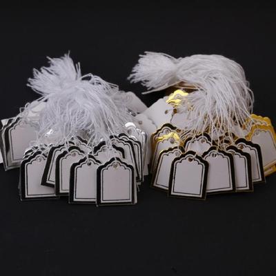 Etichette Prezzo Gioielli Trapezoidali 500 Pezzi Carta Robusta Sistemi di Etichettatura Inventario