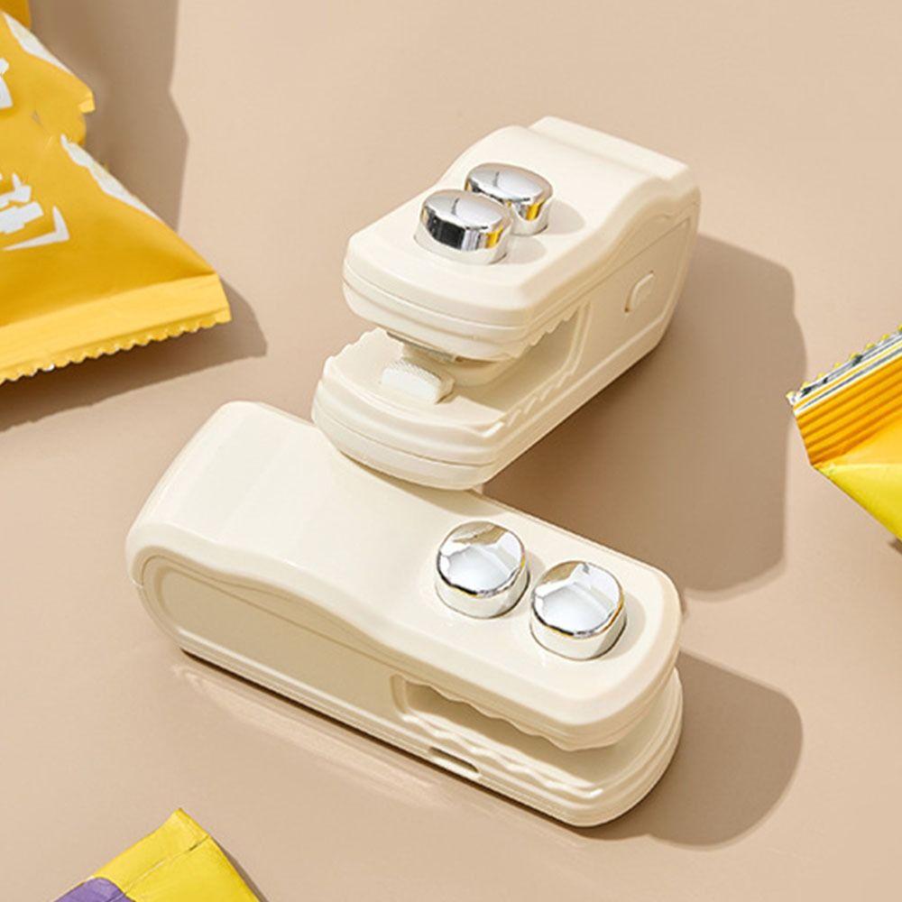 Rechargeable Snack Sealing Machine Crocodile Heat Sealer for Plastic Bag Snack Bag