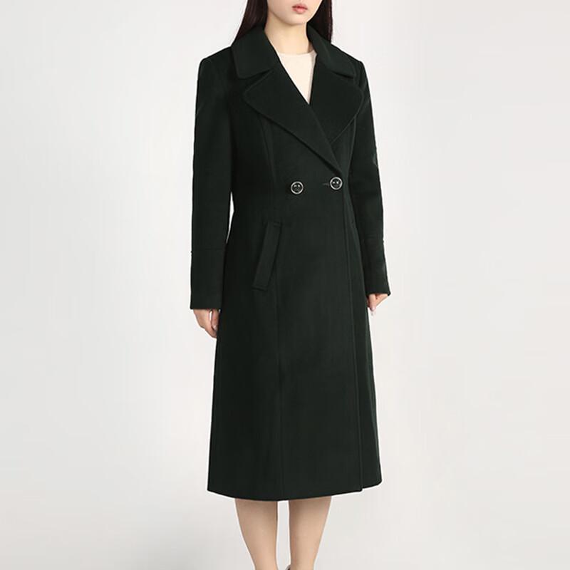 Anlom Women's Mid-Length Wool Blend Coat 2125113