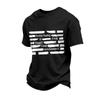 USA Anniversary Men's Casual Letter Print Short-Sleeve T-Shirt