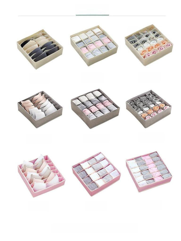 High-Elastic Foldable Mesh Underwear & Socks Organizer