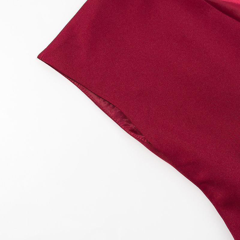 Kaslead New Women clothes Western Style Fashion Simple Irregular Vest Casual Trousers Set