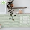 5/10Pcs Non Fading Wall Tile Stickers Peel and Stick Waterproof Oil Proof Heat Resistant for Dining Area Wall Decoration
