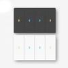 Factory  Tuya Intelligent Wall Switch US Standard WiFi 1-4 Gang PC Push Button Lighting Switch APP Timed Control