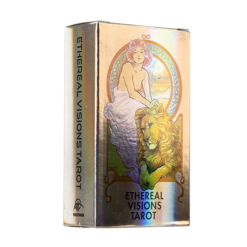The Oracle of Ethereal Visions Holographic Tarot Deck Table Card Game for Adults and Children Fate Divination