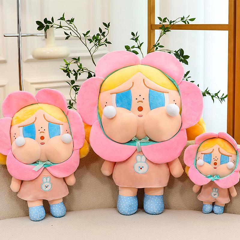 30/45Cm Jucărie de Pluș Popmart Crybaby Sad Club Kawaii Păpuși Umplute Anime Drăguț Plângăcios Desen Animat Pernă Decor Acasă Cadouri de Ziua de Naștere
