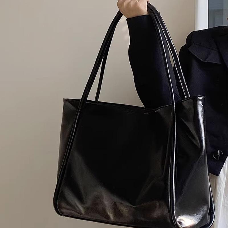 

Bag Women S Tote Bag Versatile Commuter Bag Casual Fashion Large Capacity Shoulder Bag Large Bag чорний