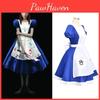 Bezauberndes Alice Madness Returns Prinzessinnenkleid Dienstmädchenkostüm für Damen Cosplay