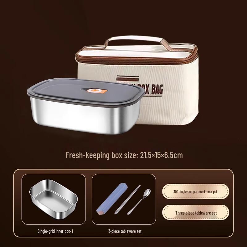 Портативный термоланч-бокс из нержавеющей стали 304