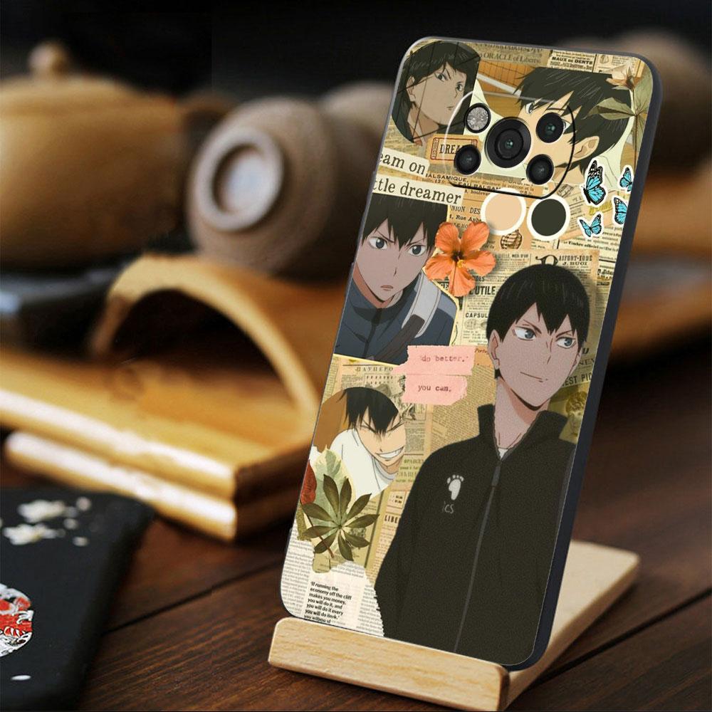 Trend For Xiaomi POCO F3 MI 11 Lite M3 F4 GT 9T X3 NFC X4 10T 11T M4 Pro 5G Haikyuu Volleyball Anime Celular Funda