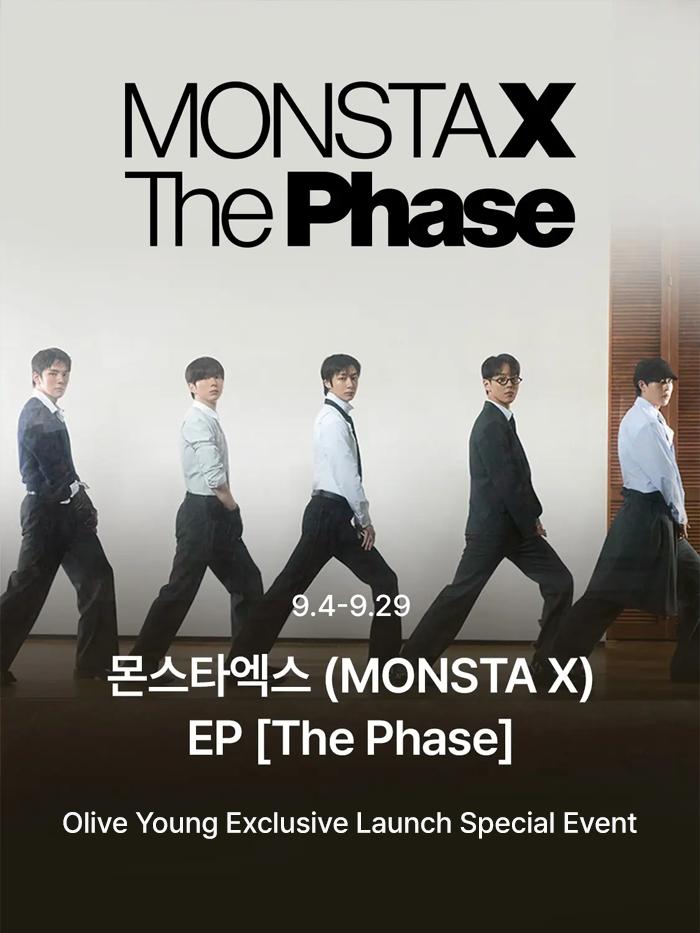 [Olive Young Exclusive Benefit] MONSTA X - EP [The Phase] (4 Versions)