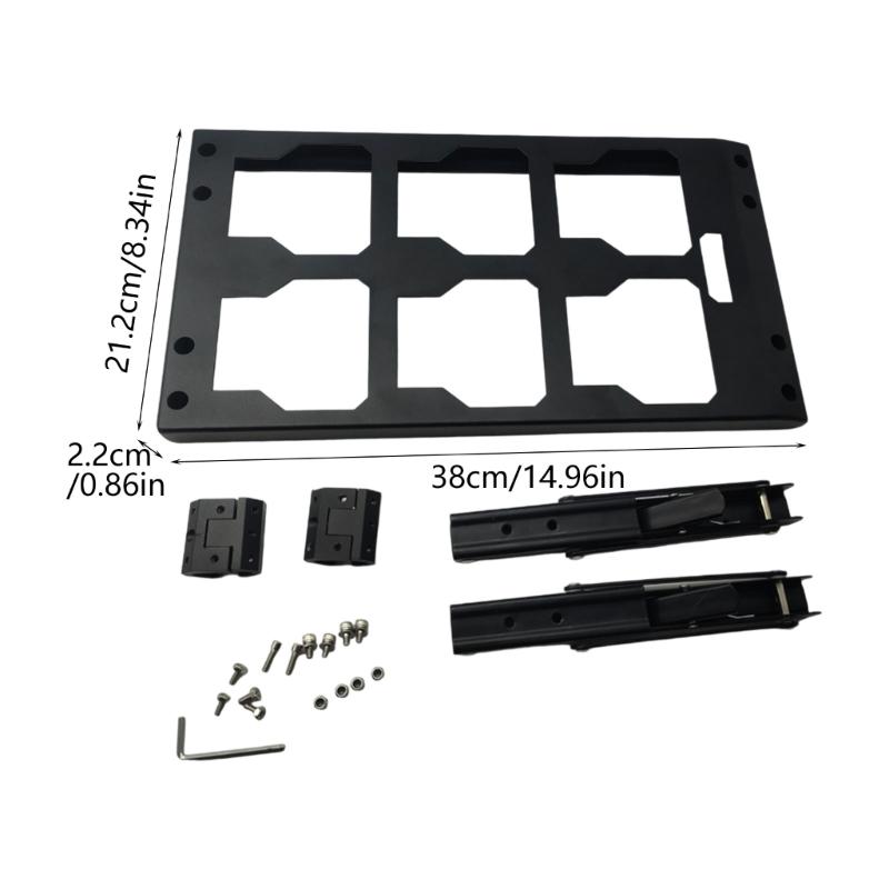 Retractable Workshop Platform With Thickened Steel Structure Fits Modular Tool Storage Systems Stable Surfaces For DIY Projects Easy Space Management