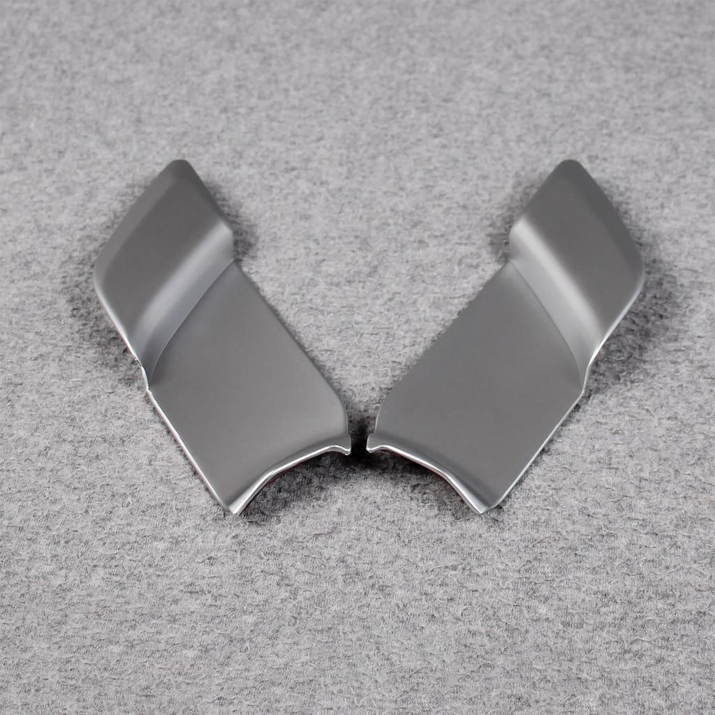 RUIQ Toyota New Prius 60 Series Dedicated Interior Front and Rear Inner Door Handle Garnish (Satin Silver)
