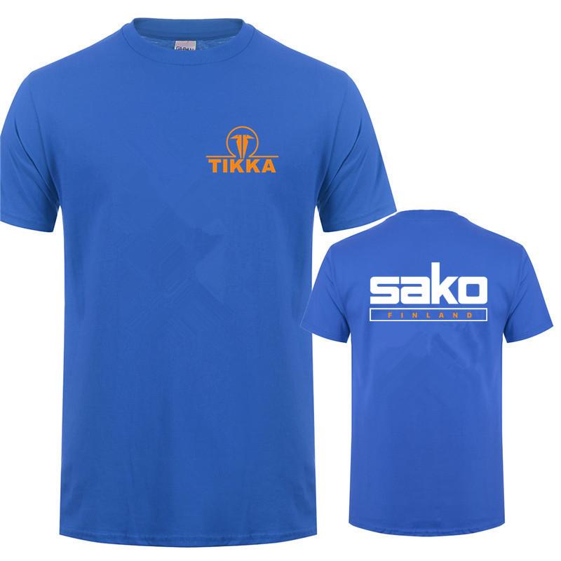 Tikka By Sako Finnland Schusswaffen T-Shirts Tees Lässige Kurzarm Baumwolle Unisex T-Shirt Lh252