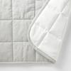 MUJI Non-Slip Washed Cotton Mattress Pad, SD Gray, 84732621