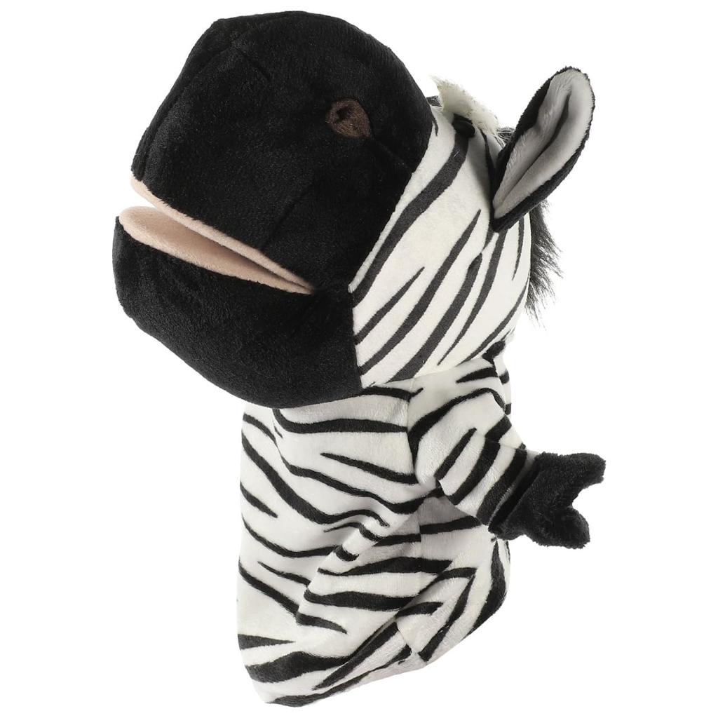Homoyoyo Hand Puppet Zebra Stuffed Animal Toy Giraffe Plush Toy Cute