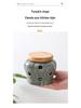 Creative Ceramic Storage Jar with Ventilation for Garlic, Ginger, and Chili Peppers