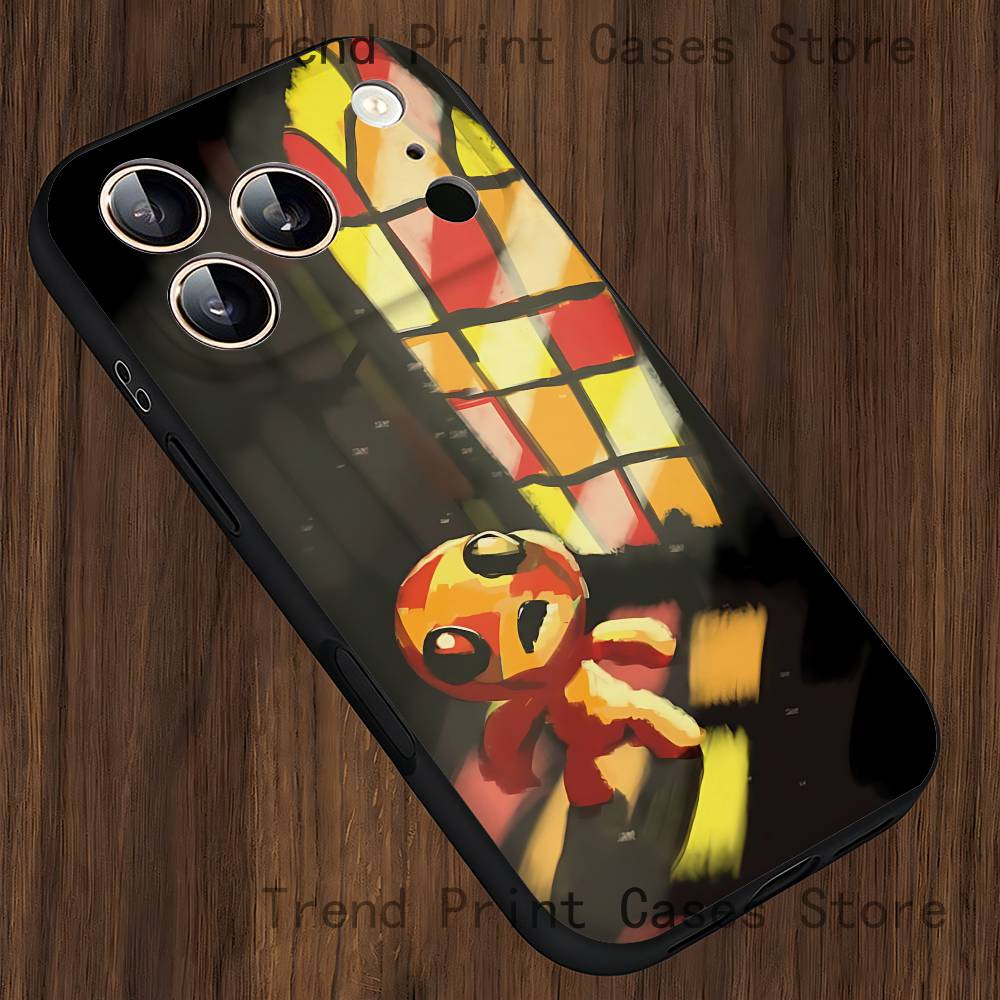 The B-Binding of I-Isaac Phone Case For iPhone 15,16,17,13,14,11,12,Pro,Max,Plus,E,Air,Mini Protect Shell