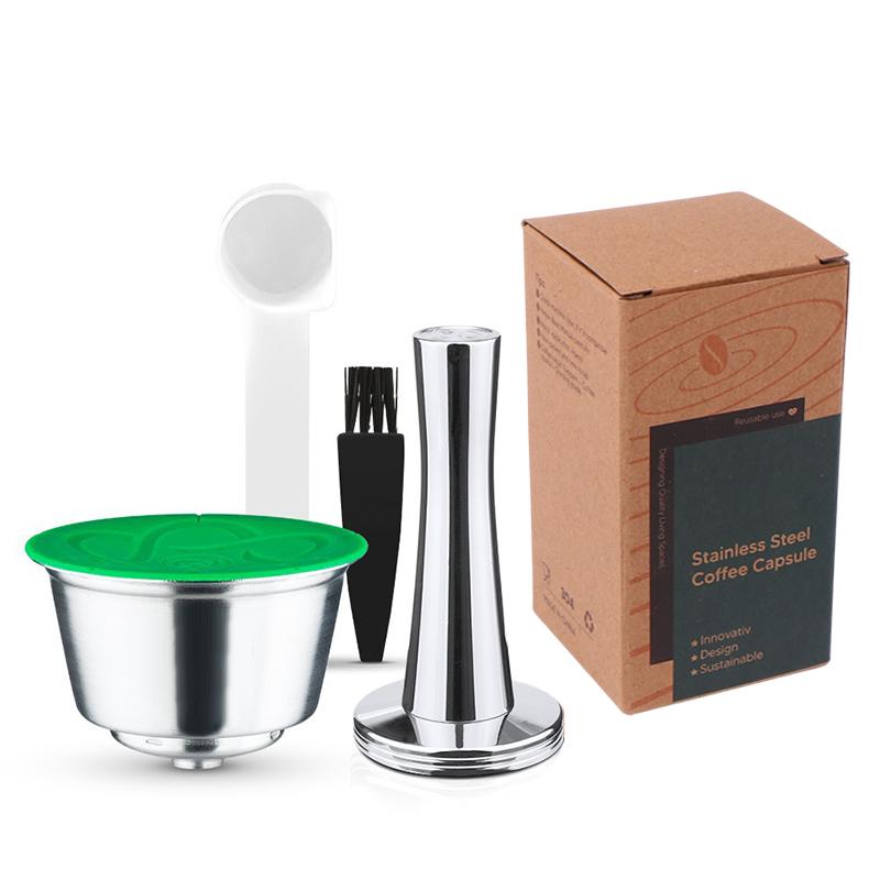 Coffee Capsule For Dolce Gusto Mini Me Reusable Refillable Stainless Steel Coffee Capsule Filter Cup Stainless Steel Filters