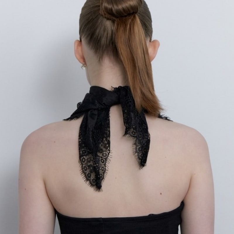 LOVE ME MONSTER Vintage Lace Scarf M_3COL (L251MSF010)