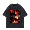 Game Silent Hill  Vintage Washed Tshirt Men Women Gothic Fashion T Shirts High Quality Cotton Oversized Tshirts Streetwear