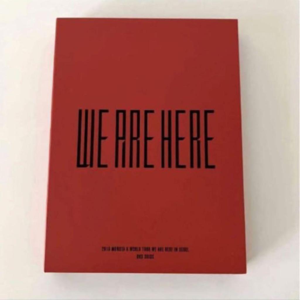[USED] MONSTA X "WE ARE HERE" DVD out of print